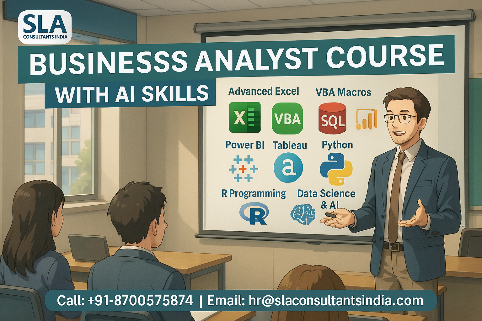 Best Business Analytics Course With Ai Skills, "More You Learn, More You Earn" Learn From "Sla Consultants India" Upskill With Best Job In 2026